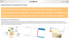 Details : Druck- und Werbeagentur Trendstrom & Grafik-Design