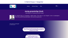 Details : Musikdownload-Online-Shop von H. Martin Krause | Songwriter