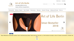 Details : Shop Art of Life Berlin - Sexy Outfit für Sie & Ihn