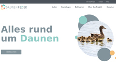 Details : Daunenfeder - Das Portal über Daunenmode & Co