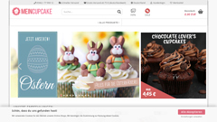 Meincupcake - Onlineshop für Backzutaten und Backzubehör