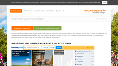 Details : Urlaub in Holland beginnt mit hollandurlaub24.de