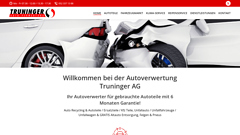 Details : Autoverwertung Truninger AG - Autorecycling & Ersatzteile