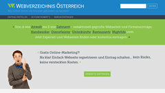 Details : Webverzeichnis Österreich - Online Marketing