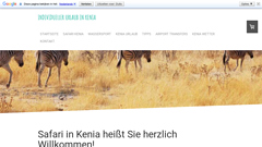 Details : Safari in Kenia