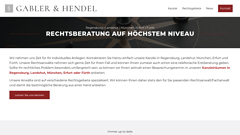 Details : Rechtsanwalt Regensburg - Gabler & Hendel