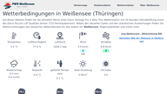 Details : Wetter in Weißensee (Thüringen) - Private Wetterstation