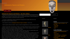 Details : Afrikanische Masken und Figuren