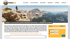 Details : Klettern mit klettertrip.de - Ein Sport mit Suchtfaktor