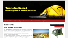 Details : Tunnelzelte | Der große Camping und Zeltratgeber