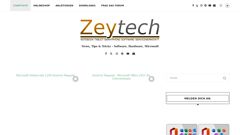 Details : Magazin Zeytech News, Tipps & Tricks - Software, Hardware